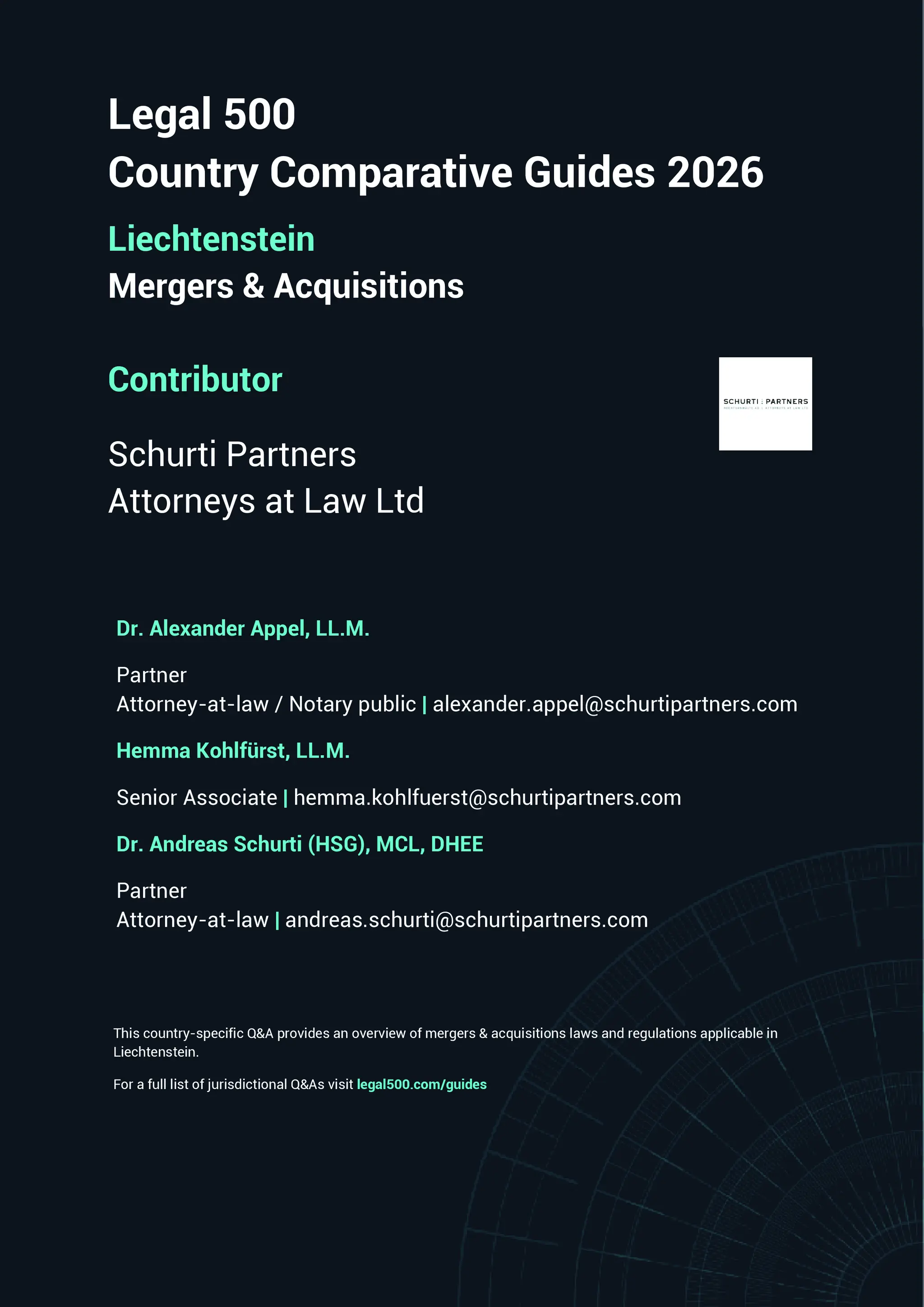 The Legal 500 | Mergers & Acquisitions 2026